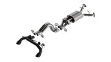 22-24 Ford Bronco Raptor V6 3.0L Turbo AT 2WD / 4WD Borla 140934CB ATAK Catback Exhaust w/ 4in Black Coated Tips