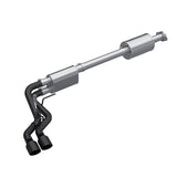 21-25 Ford F-150 2.7L V6 / 3.5L V6 / 5.0L V8 MBRP S5219BLK 3-2.5in Black-Coated Aluminized Steel Cat-Back Exhaust Dual Pre-Axle Exit