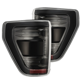 24-26 Ford F-150 / Raptor AlphaRex 653028 LUXX-Series LED Tail Lights Alpha-Black