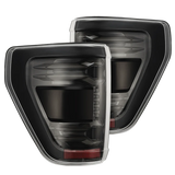 24-26 Ford F-150 / Raptor AlphaRex 653028 LUXX-Series LED Tail Lights Alpha-Black