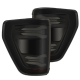 24-26 Ford F-150 / Raptor AlphaRex 653018 LUXX-Series LED Tail Lights Black Smoke