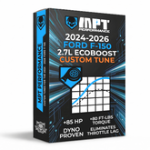 24-26 F-150 2.7L Ecoboost MPT Dyno Tested Tune (+Optional Tuner)