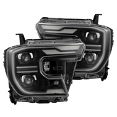 24-26 Ford Ranger Raptor 3.0L EB AlphaRex 880903 LUXX-Series LED Projector Headlights Black