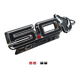 15-25 Ford Mustang UPR 85108-002 Howling Coyote 5.0 Fender Emblems (7.25" x 2.25" x .250") VA 2-296-717