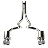 18-26 Ford Mustang GT 5.0L Kooks Headers 11514570 3in. Active Touring Style Cat-Back Exhaust w/ Carbon Tips