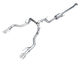 21-26 Ford F-150 AWE Tuning 3020-32402 0FG Non-Resonated Cat-Back Exhaust System w/ Chrome Silver Tips