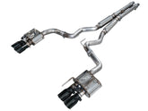 18-23 Ford Mustang GT 5.0L AWE Tuning 3025-43550 SwitchPath Cat-back Exhaust - Diamond Black Tips
