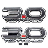 UPR 3.0 Twin Turbo Fender Emblem Pair
