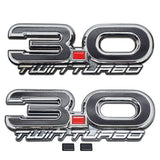 UPR 3.0 Twin Turbo Fender Emblem Pair