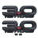 UPR 3.0 Twin Turbo Fender Emblem Pair