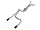 22-26 Ford Bronco Raptor V6 3.0L (tt) aFe 49-33154-B Vulcan Series 3in 304SS Cat-Back Exhaust System w/ Black Tips