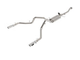 21-26 Ford F-150 Tremor 3.5L V6 / 5.0L V8 aFe 49-33160-P Gemini XV 3 IN 304 Stainless Steel Cat-Back Exhaust System w/ Dual Polished Tip