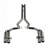18-24 Ford Mustang GT 5.0L Kooks Headers 11514520 3in. Active Valved Shotgun Cat-Back Exhaust w/ Carbon Tips