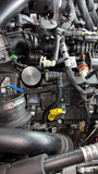 22-24 Ford Bronco Raptor UPR 5030-284-1-CSS Plug N Play Dual Valve Oil Catch Can w/ Clean Side Separator