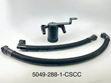 22-24 Ford Maverick I4 2.0 Ecoboost UPR 5049-288-cscc Plug N Play Oil Clean Side Catch Can
