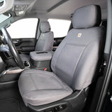 21-23 Ford F-150 Covercraft GTF4266ABCAGY Carhartt Precision Fit Custom Seat Covers - Gravel: 1st Row