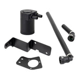 2024+ Ford Mustang GT 5.0L Mishimoto MMBCC-MUS8-24 Baffled Oil Catch Can Kit, PCV Side