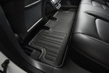 15-23 Ford F-150 Super Cab 4 Seats With Bench 3D Maxpider E1FR10101809 ELLITECT Floor Mat R1 R2 Black
