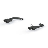 2018-2020 Ford Mustang GT 5.0L MBRP Armor BLK 2.5in Black Coated Non Active Dual Axle Back Exhaust - 4in Dual Wall Tips