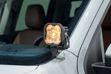 22-24 Ford Maverick Diode Dynamics DD7765 SS3 Sport Stage Series Ditch Light Kit Pro Yellow Combo