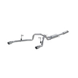 21-25 Ford F-150 V6 2.7L & 3.5L / V8 5.0L MBRP S5215AL 3in Cat Back 2.5in Dual Split Rear Aluminized Steel