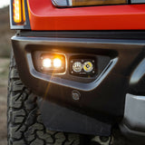 21-26 Ford Raptor / 23-26 Bronco Raptor / 24-26 Raptor R Baja Designs 448183 S2 SAE Pro Fog Pocket Light Kit