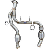 21-23 Ford F-150 3.5L EcoBoost CVF FF352124CDP-1 Stainless Steel Catted Downpipes