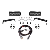 19-21 Ford Ranger Diode Dynamics DD8869 SS6 Driving Light Kit Sport LED White SAE Driving