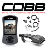 COBB Tuning 005001P-TCM-RED-FF Stage 1 + CAN Flex Fuel Redline Carbon Fiber Power Package with TCM Ford F-150 Raptor Ecoboost