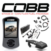 COBB Tuning 0050020BK-FF Stage 2 + CAN Flex Fuel Power Package Black for 17-20 Ford F-150 Raptor Ecoboost