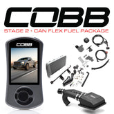 COBB Tuning 0050020SL-TCM-FF Stage 2 + CAN Flex Fuel Power Package Silver with TCM for 17-20 Ford F-150 Raptor Ecoboost