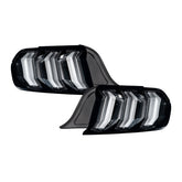 15-23 Ford Mustang Form Lighting FL0007 LED Tail Lights Smoke (Pair)