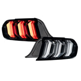 15-23 Ford Mustang Form Lighting FL0008 LED Tail Lights Red (Pair)
