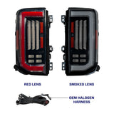 21-25 Ford Bronco Form Lighting FL0086 LED Tail Lights Smoked (Pair)
