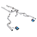 21-26 Ford F-150 SuperCrew 5.0 V8 5.5ft Bed Race Part-Resonated Cat-Back with Dual Outlet