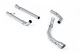 21-26 Ford F-150 SuperCrew 3.5 V6 Ecoboost 5.5ft Bed (Non Tremor Models) Milltek Sport Non-Resonated Cat-Back with Single Outlet