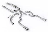 21-26 Ford F-150 SuperCrew 3.5 V6 Ecoboost 5.5ft (Non Tremor Models) Bed Milltek Sport Road+ Resonated Cat-Back with Dual Outlet