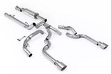 21-26 Ford F-150 SuperCrew 3.5 V6 Ecoboost 5.5ft (Non Tremor Models) Bed Milltek Sport Road+ Resonated Cat-Back with Dual Outlet