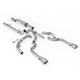 21-26 Ford F-150 SuperCrew 5.0 V8 5.5ft Bed Milltek Sport Road+ Resonated Cat-Back with Dual Outlet