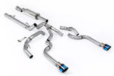 21-26 Ford F-150 SuperCrew 3.5 V6 Ecoboost 5.5ft (Non Tremor Models) Bed Milltek Sport Road+ Resonated Cat-Back with Dual Outlet