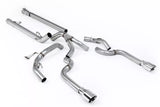 21-26 Ford F-150 SuperCrew 3.5 V6 Ecoboost 5.5ft (Non Tremor Models) Bed Milltek Sport Non-Resonated Cat-Back with Dual Outlet