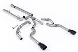 21-26 Ford F-150 SuperCrew 3.5 V6 Ecoboost 5.5ft (Non Tremor Models) Bed Milltek Sport Non-Resonated Cat-Back with Dual Outlet