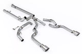 21-26 Ford F-150 SuperCrew 3.5 V6 Ecoboost 5.5ft (Non Tremor Models) Bed Milltek Sport Non-Resonated Cat-Back with Dual Outlet