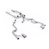 21-26 Ford F-150 SuperCrew 3.5 V6 Ecoboost 5.5ft Bed (Tremor Models) Milltek Sport Road+ Resonated Cat-Back with Dual Outlet