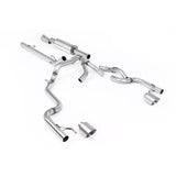 21-26 Ford F-150 SuperCrew 3.5 V6 Ecoboost 5.5ft Bed (Tremor Models) Milltek Sport Road+ Resonated Cat-Back with Dual Outlet
