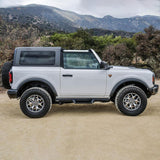21-26 Ford Bronco Westin 56-14185 HDX (2-Door) Drop Nerf Step Bars - Textured Black