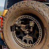 21+ Ford Bronco Raptor KC HiLiTES 7478 Light Mount - Spare Tire Carrier w/ M14x1.5 Lug Nuts