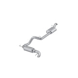 21-23 Ford Bronco 2.3L/2.7L MBRP S5245AL Aluminized Steel 3in Cat-Back, Single High Clearance Rear Exit