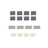 04-14 Ford F-150 Westin 22-1885 SuprCab/SuprCrew (Excl Heritage) Premier Oval Nerf Step Bar Mount Kit - Blk