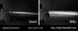 21-23 Ford F-150 Diode Dynamics DD7312 SS3 LED Fog Pocket Kit - White Pro
